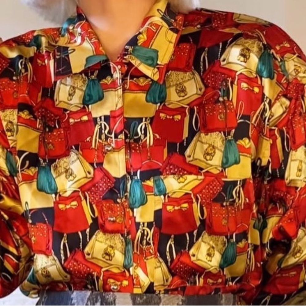 Vintage Silk Blouse